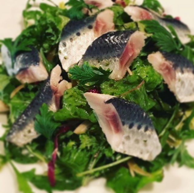 鰯のレモンマリネ サラダ仕立て（1000）