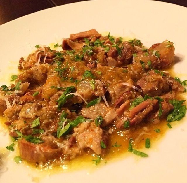 豚バラ軟骨、ガツ、スネ、グリーンペパー塩煮（850）