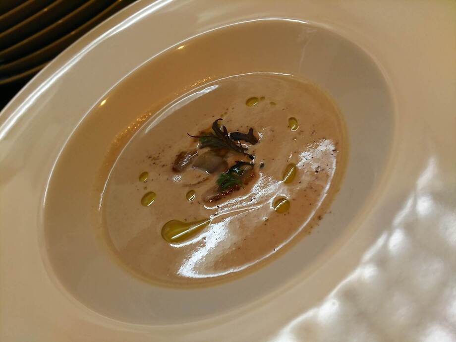 ゴボウのスープ