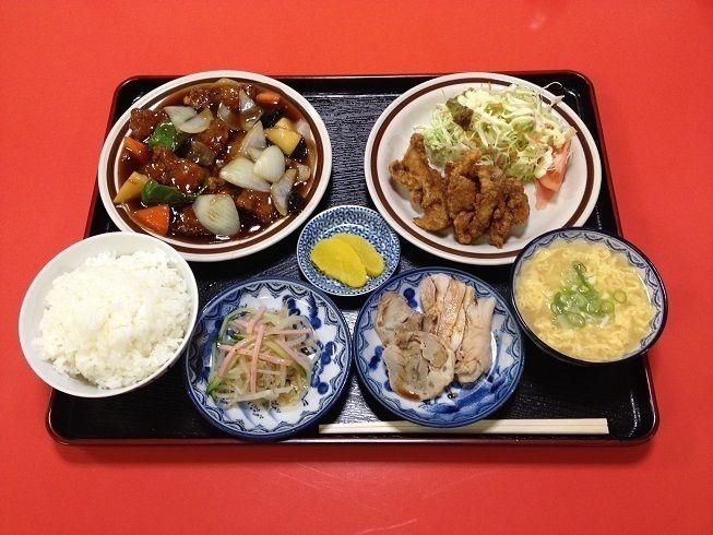 酢豚ランチ（800円）