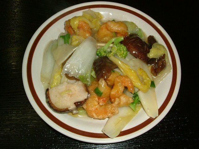 エビと野菜の炒め物（1000円）