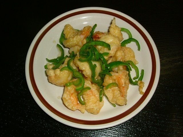 エビ天の甘酢（1000円）