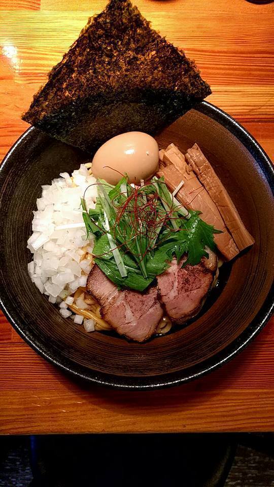 比内地鶏のあぶらそば