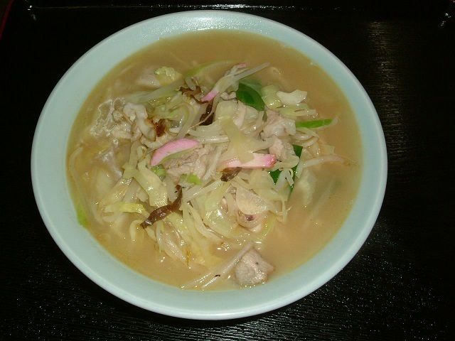 ちゃんぽん（550円）