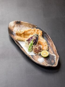 【天麩羅】 穴子の天麩羅盛合せ