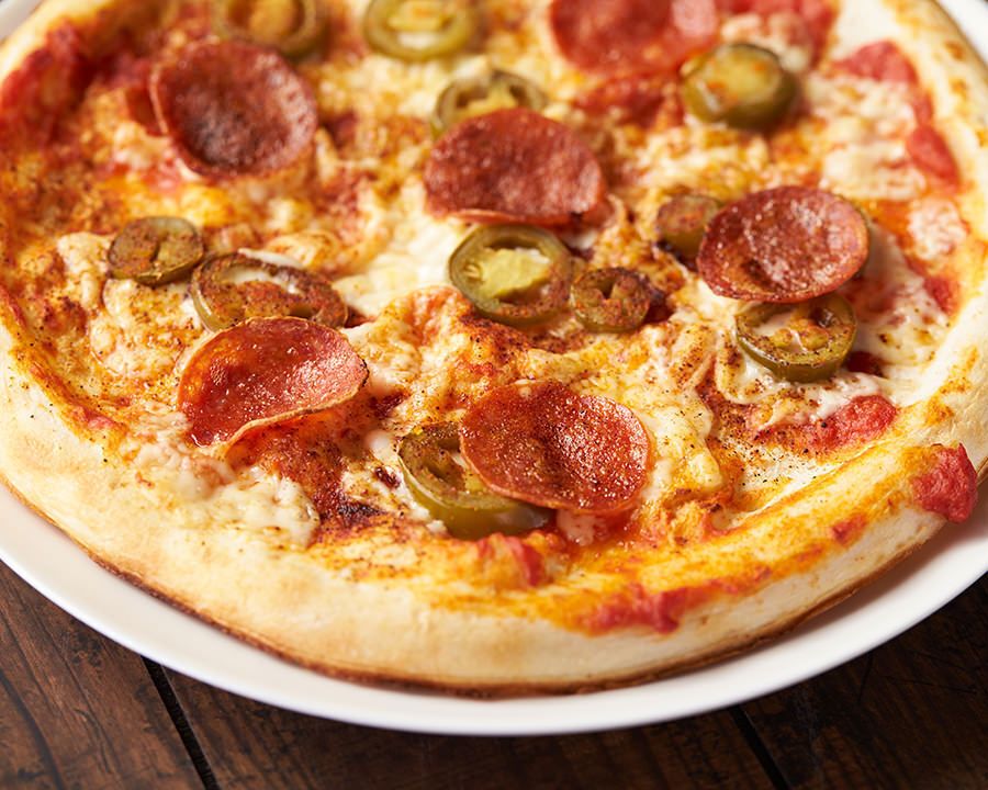 ハラペーニョの激辛メキシカンピザ（Ｍ）（￥１１８０（М））