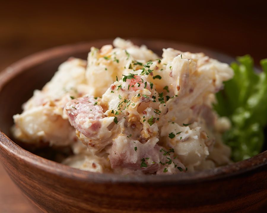 ベーコンマスタードポテサラ（￥５８０）