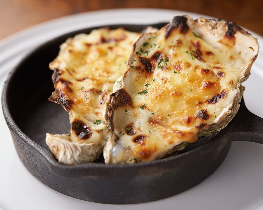 牡蠣のグラタン（￥２８０）