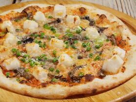 もちと明太子のチーズピザ