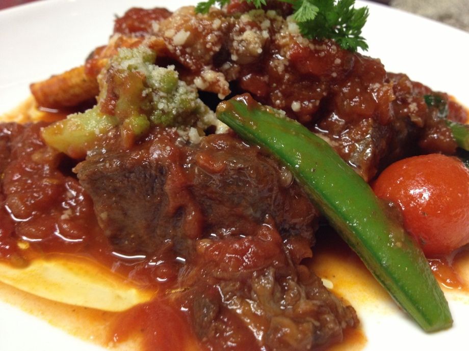 和牛ほほ肉の煮込み Ａｇｉｔｏ風