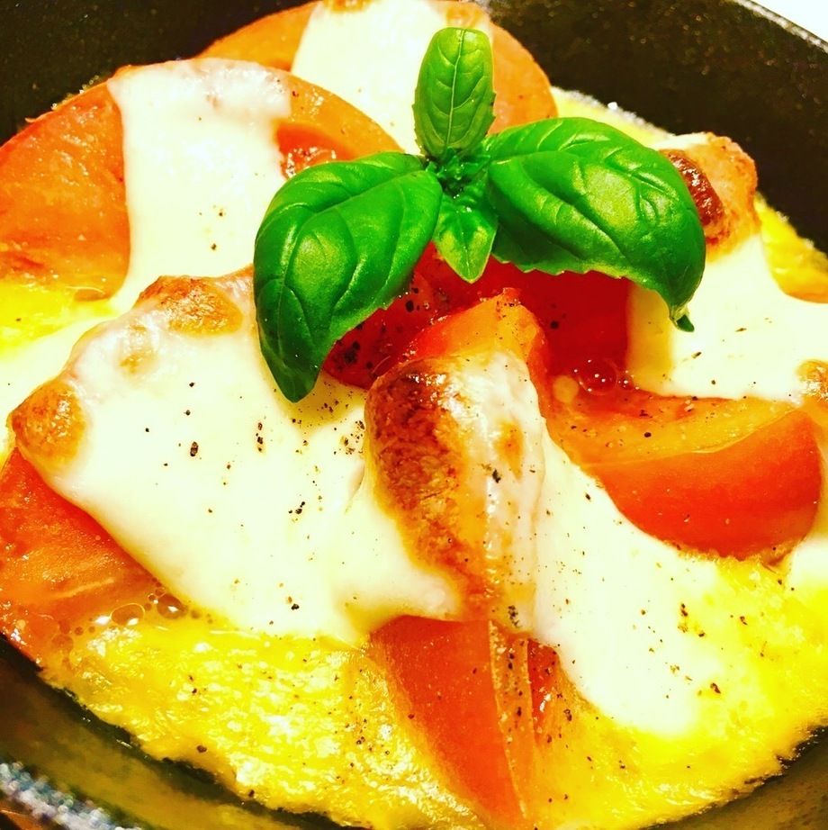 焼きカプレーゼ