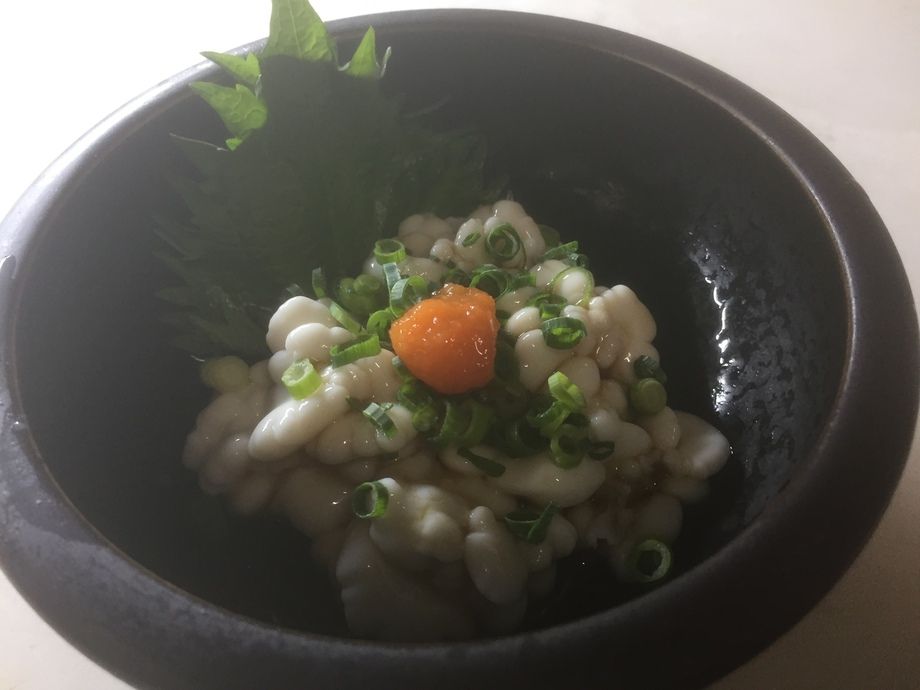 白子ポン酢（680円）