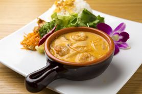 レッドカレー　海老