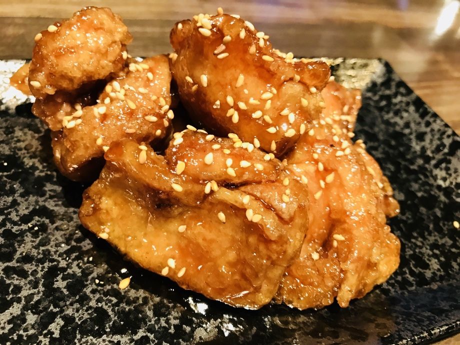 つくば鶏の名古屋風甘辛唐揚げ