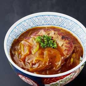 HCD（ハンバーグカレー丼）