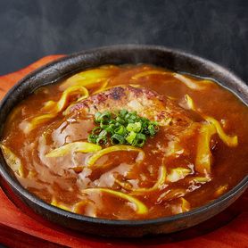 ラムハンバーグ定食・C