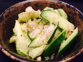 塩ダレ胡麻胡瓜