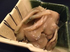 ザーサイと胡瓜の辛み和え