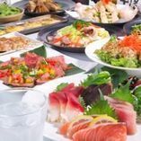 お席時間無制限飲み放題（L.O120分）「竹取」コース