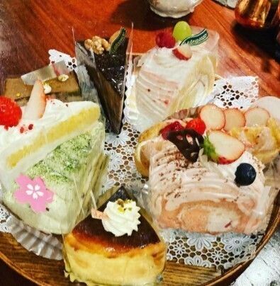 人気の赤猫のケーキ（400円 ～）