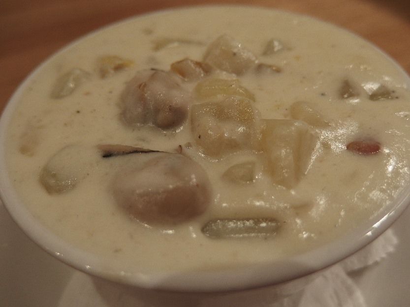 クラムチャウダー