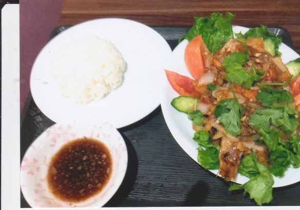 揚げ魚の甘酢あんかけ