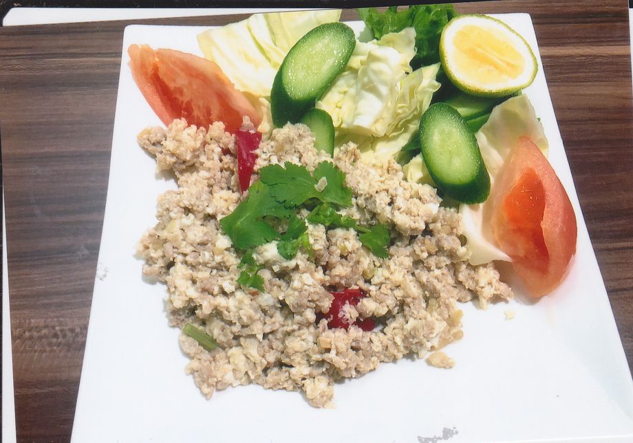 発酵魚とミント蒸し（７８０）