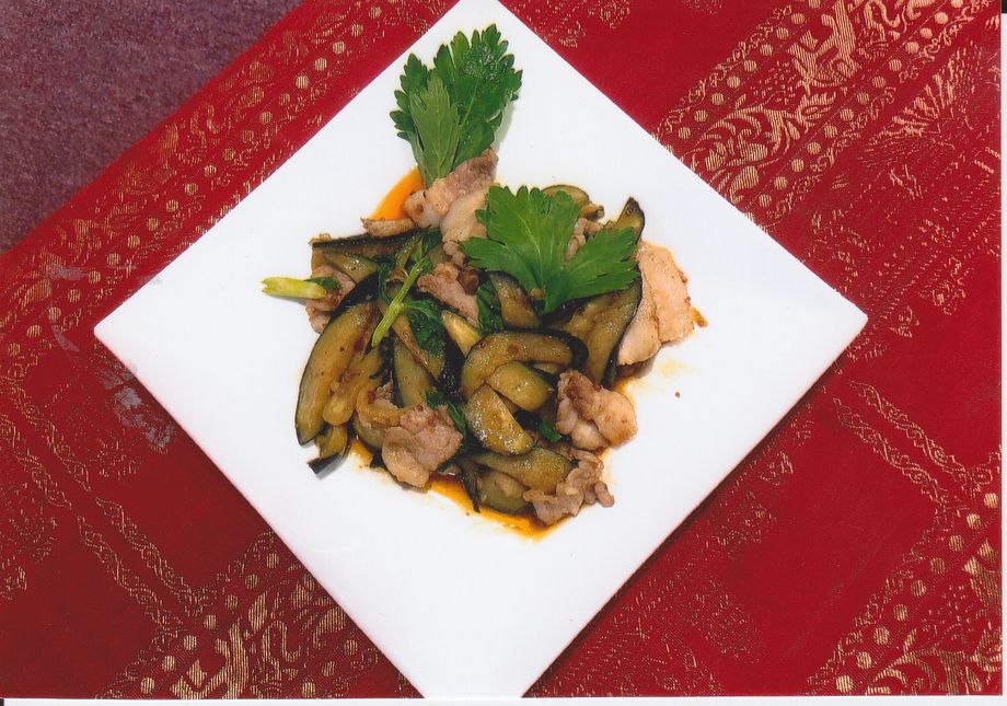 なすのオイスターソース炒め（７８０）