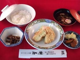 湯波フライ定食