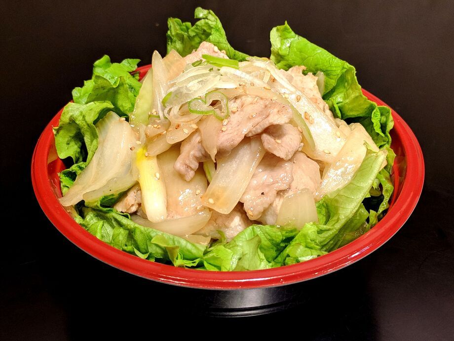 ネギ塩豚丼（800）