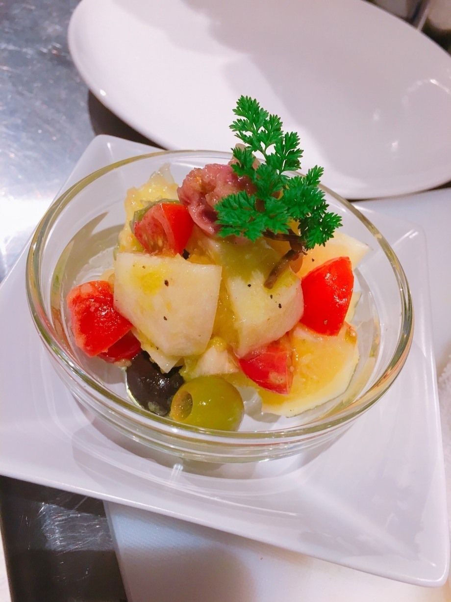 日向みかんとオリーブのフレッシュカクテル