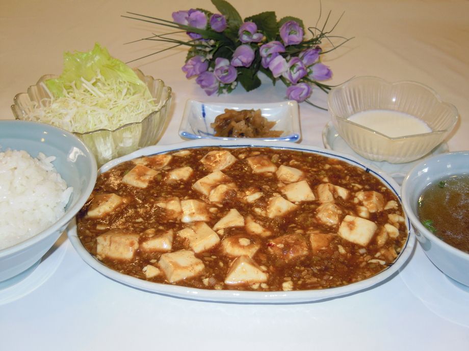 麻婆豆腐ランチ