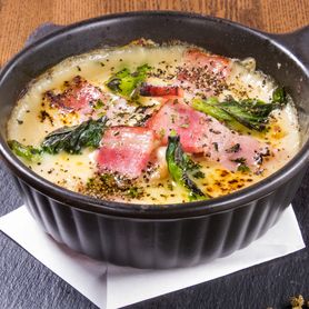 厚切ベーコンチーズ明太焼き