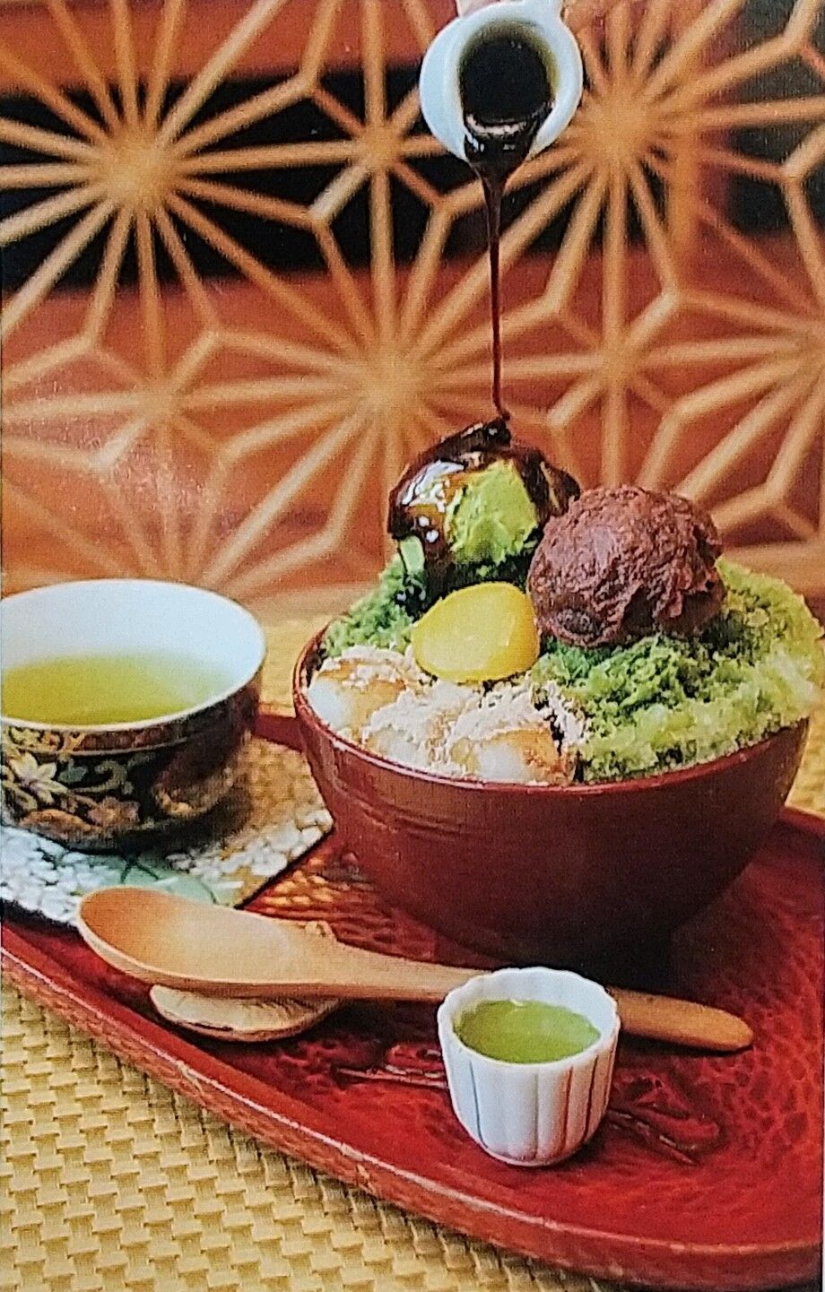 本格お抹茶のかき氷
