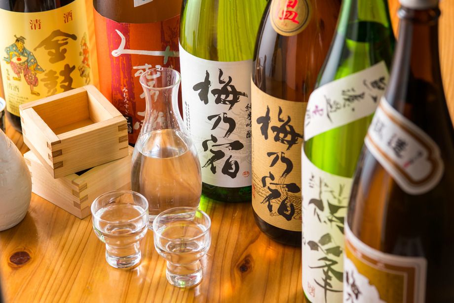 日本酒：【燗】梅乃宿 温 特別純米酒