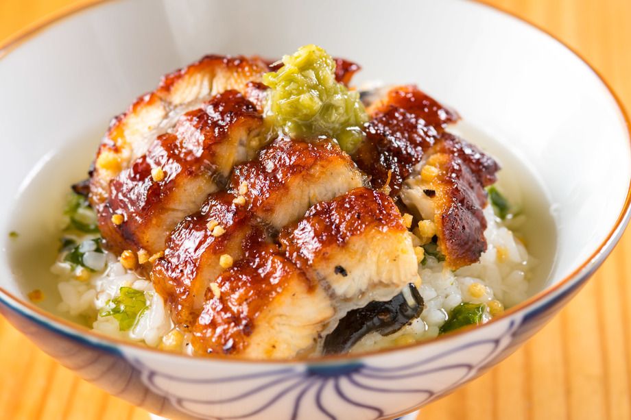 うなぎのお茶漬け定食