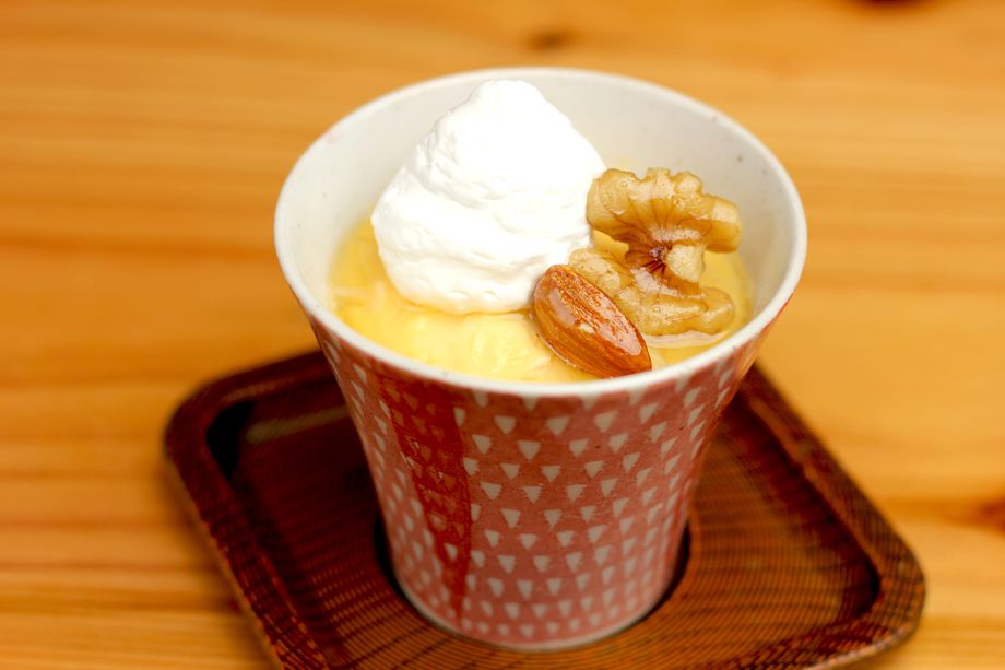  吉野葛のとろとろプリン