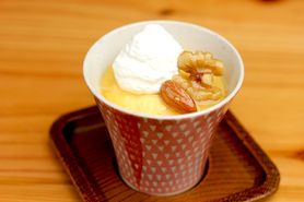  吉野葛のとろとろプリン