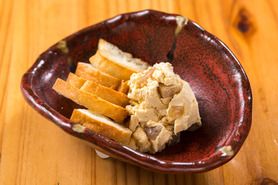 奈良漬のクリームチーズ和え