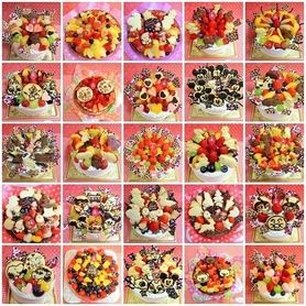 １２月にお作りしたホールデコレーションケーキ♪(*^▽^*)