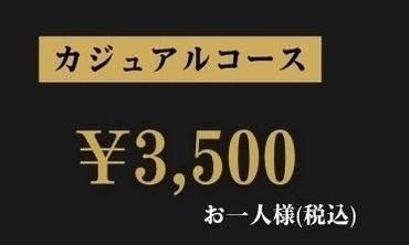 カジュアルコース