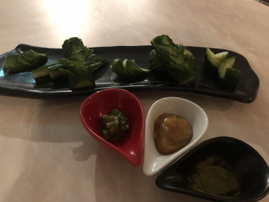 もろきゅう  3種の味で