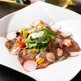 野菜のカルパッチョ～バルサミコソース掛け～