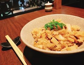 竹の子と若鶏の炊き込みご飯