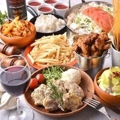 『肉の宴スタミナコース』歓送迎会にも最適な選べる肉メイン♪3時間飲み放題付【6品】2980円