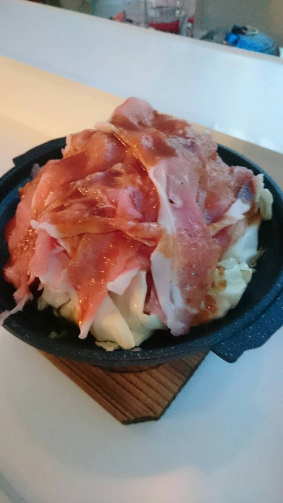 各種FOOD〔豚肉陶板焼き〕