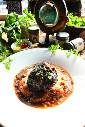 牛ホホ肉のカレー