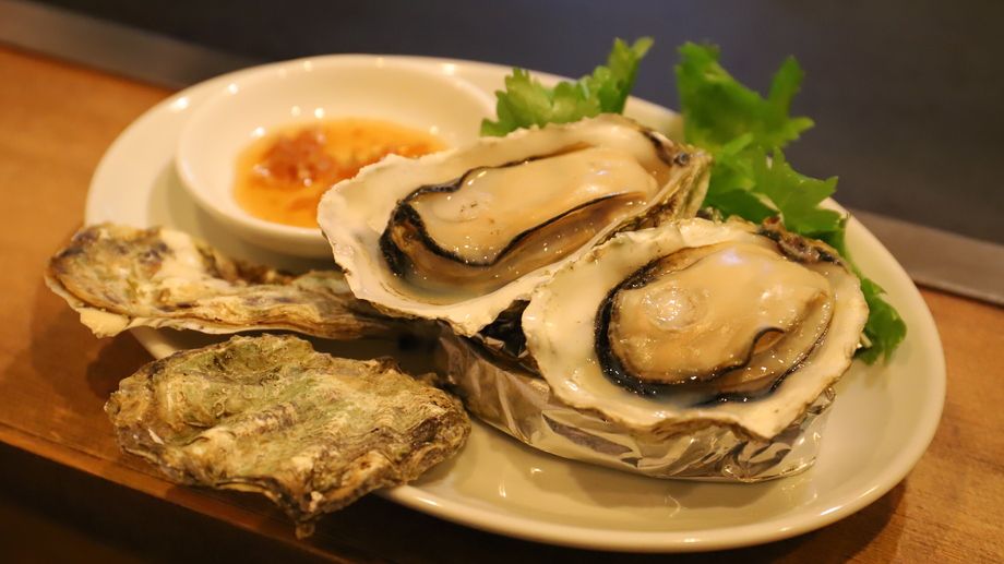 大粒カキ〜鉄板蒸し〜（530）