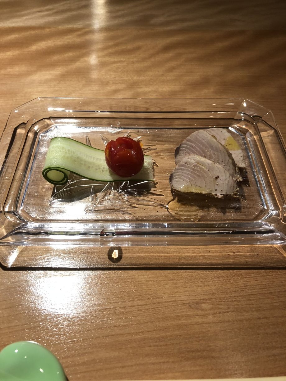 自家製カツオのチャーシュー仕立て