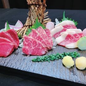 馬刺し 3種盛り